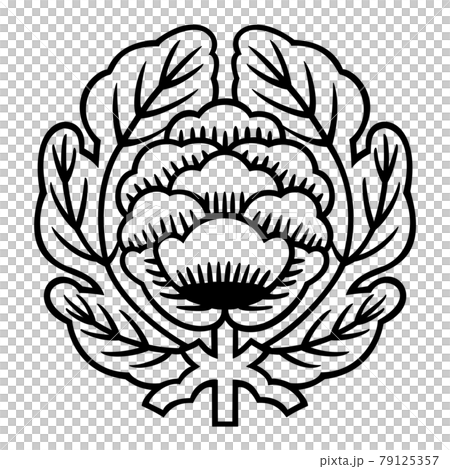 Naritasan Shinshoji Temple Crest Leaf 牡丹 Naritasan Shinshoji Temple Crest Leaf 牡丹 79125357