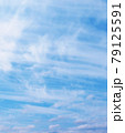 空　青空　雲　風景　背景 79125591