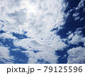 空　青空　雲　風景　背景 79125596