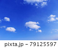 空　青空　雲　風景　背景 79125597