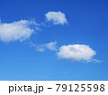 空　青空　雲　風景　背景 79125598