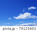 空　青空　雲　風景　背景 79125603