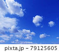 空　青空　雲　風景　背景 79125605