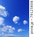 空　青空　雲　風景　背景 79125608