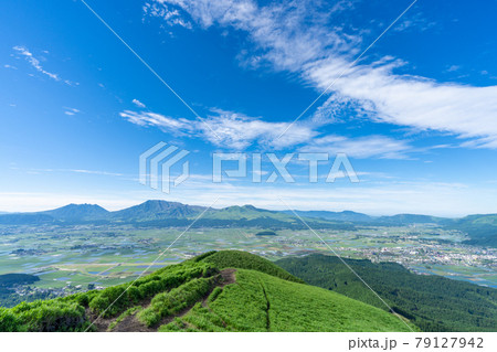 阿蘇国立公園、大観峰の風景・大観峰から撮影した風景 79127942