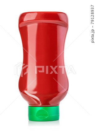 Bottle of Ketchup isolated on 79128937
