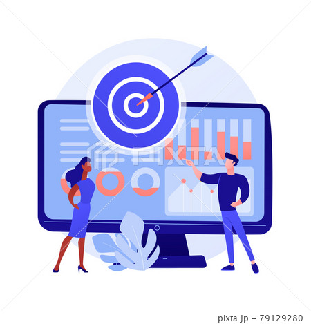 Targeting, result orientation vector concept metaphor. 79129280