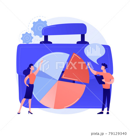 Market trends analysis vector concept metaphor 79129340