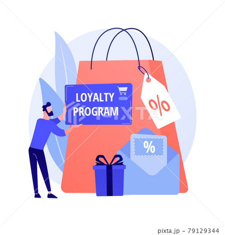 Shopping discounts vector concept metaphor 79129344