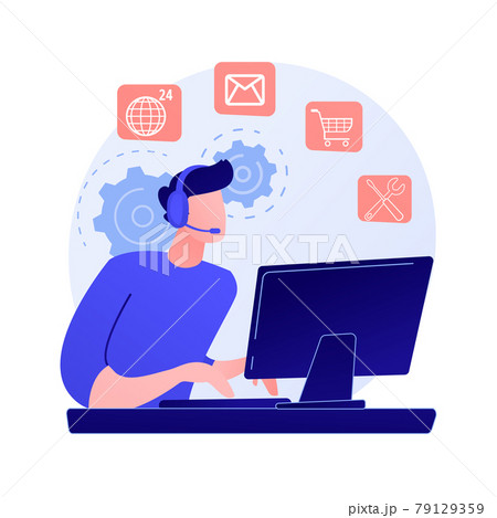 Tech support vector concept metaphor Tech support vector concept metaphor 79129359