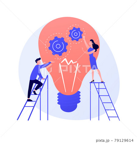 Tips and creative ideas vector concept metaphor. Tips and creative ideas vector concept metaphor. 79129614