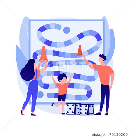 Board games abstract concept vector illustration. Board games abstract concept vector illustration. 79130209