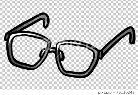 Black edge glasses 79130242