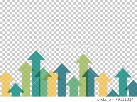 矢印の背景 壁紙 のイラスト素材