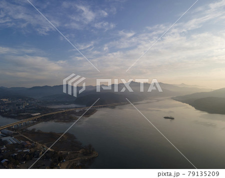 風景 霧 湖 79135209