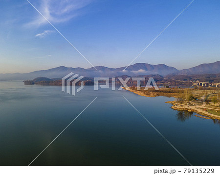 風景 霧 湖 79135229