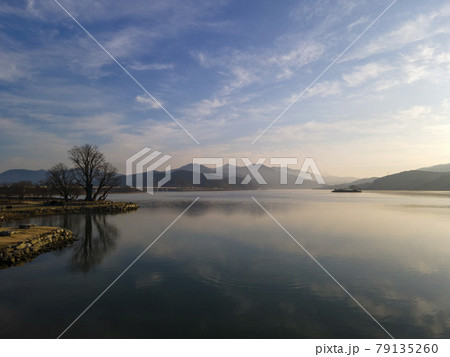 風景 霧 湖 79135260