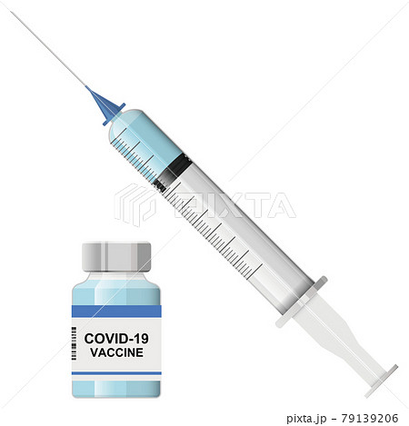 ワクチン接種イメージ素材 79139206