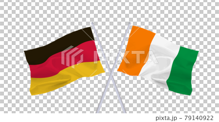 Côte d'Ivoire and the German flag 79140922
