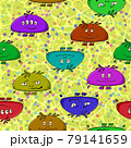 Cartoon Monsters Seamless 79141659
