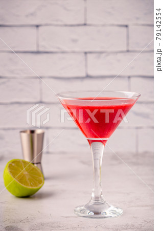 Cold summer strawberry cocktail Cold summer strawberry cocktail 79142554