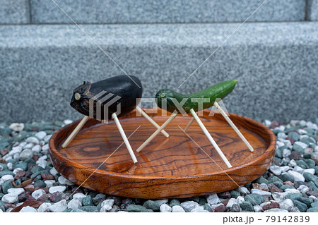 胡瓜の馬と茄子の牛 79142839