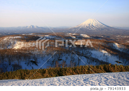 本倶登山から見る平成最後の羊蹄山 79143933