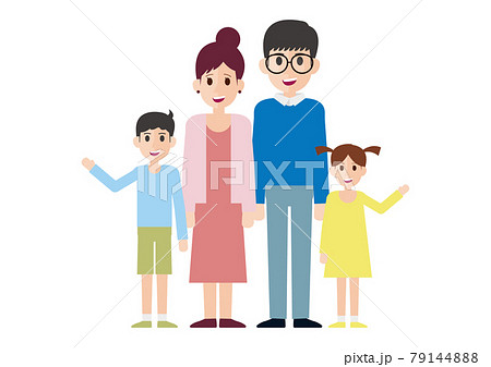 家族 父 母 男の子 女の子 79144888
