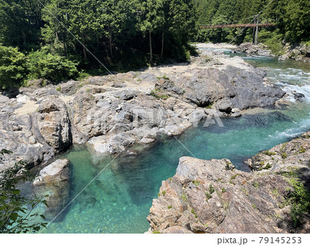 岐阜県関市・板取川の絶景 岐阜県関市・板取川の絶景 79145253