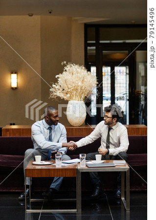 Business People Meeting in Hotel 79145496