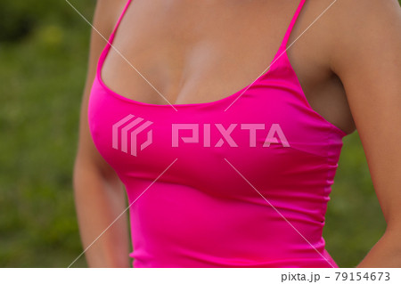 perfect woman's body hair Lips close up in a - Stock Photo [79154675] -  PIXTA