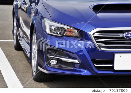 自動車イメージ スバルレヴォーグのフロントマスク 自動車イメージ スバルレヴォーグのフロントマスク 79157806