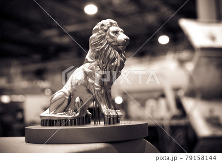 Object printed on metal 3d printer close-up Object printed on metal 3d printer close-up 79158144