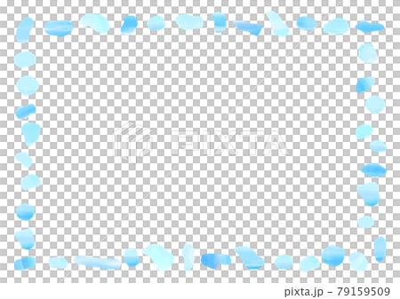 Sea glass frame Sea glass frame 79159509