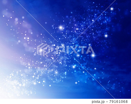 青色きらめきイメージ 79161068