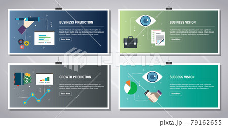 Business prediction, vision, growth and success 79162655