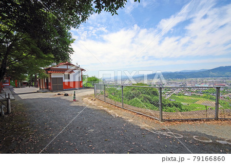 福岡県の人気観光スポット浮羽稲荷神社境内と街並み 福岡県の人気観光スポット浮羽稲荷神社境内と街並み 79166860