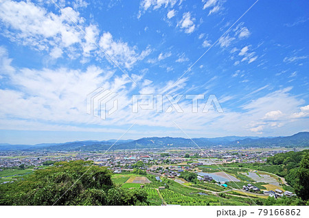 ビュースポット浮羽稲荷神社から見下ろす筑後平野の絶景 79166862