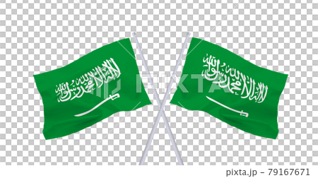 サウジアラビアの国旗 79167671