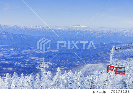 【長野県】冬の北八ヶ岳ロープウエイ 79173188