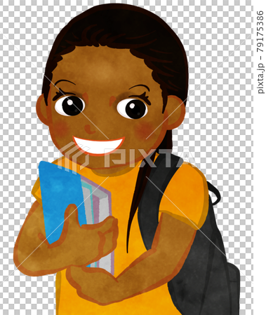 拿著筆記本的西班牙女孩 79175386