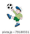 サッカー少年 79180331