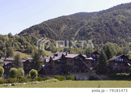 Road through Andorra Road through Andorra 79181473