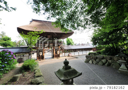 沙沙貴神社 楼門(県指定重文) 【滋賀県近江八幡市安土町】 沙沙貴神社 楼門(県指定重文) 【滋賀県近江八幡市安土町】 79182162