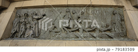 Columbus Monument in Barcelona, Spain 79183509