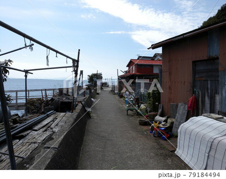 近江八幡市の沖島 79184494