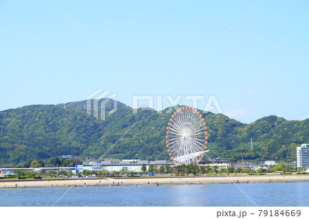 蒲郡市、ラグーナテンボスと三河湾の風景 蒲郡市、ラグーナテンボスと三河湾の風景 79184669