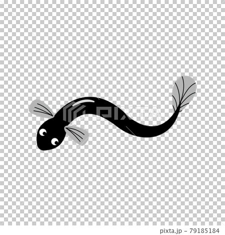 コミカルなウナギのイラスト 79185184