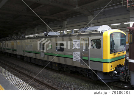 クモヤE493系による試運転列車（死重訓練） 79186502