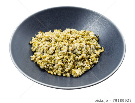 cooked porridge from freekeh wheat grains in bowl cooked porridge from freekeh wheat grains in bowl 79189925